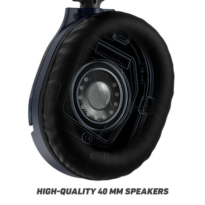 Turtle Beach Recon 70 Multiplatform Gaming Headset for PS5, PS4, Xbox Series X|S, Xbox One, Nintendo Switch, PC & Mobile w/3.5mm Wired Connection - Flip-to-Mute Mic, 40mm Speakers, Lightweight-Black